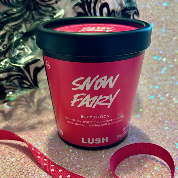 Price is Firm LUSH 🩷 Snow Fairy Body Lotion CONDITIONER 7.9oz BB 01.26,2026 - Picture 9 of 10
